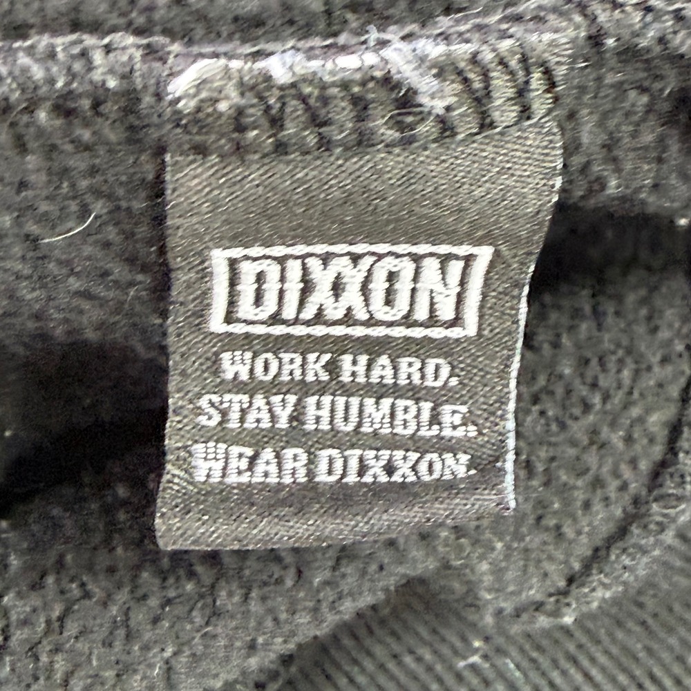 Dixxon Flannel Co Ground Up Customs Hoodie Black Mens Small Pullover Sweatshirt - Picture 7 of 13